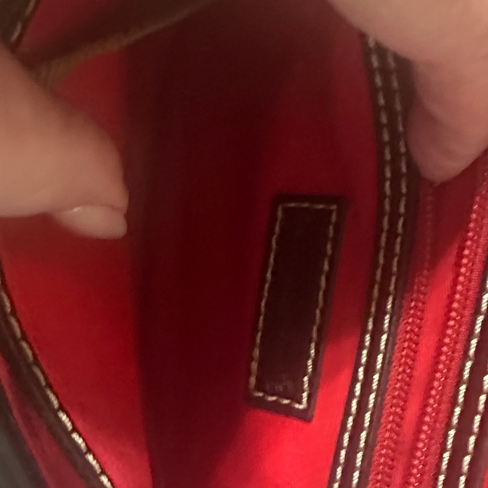 Dooney & Bourke Black Pebbled Leather Crossbody - Picture 5 of 6